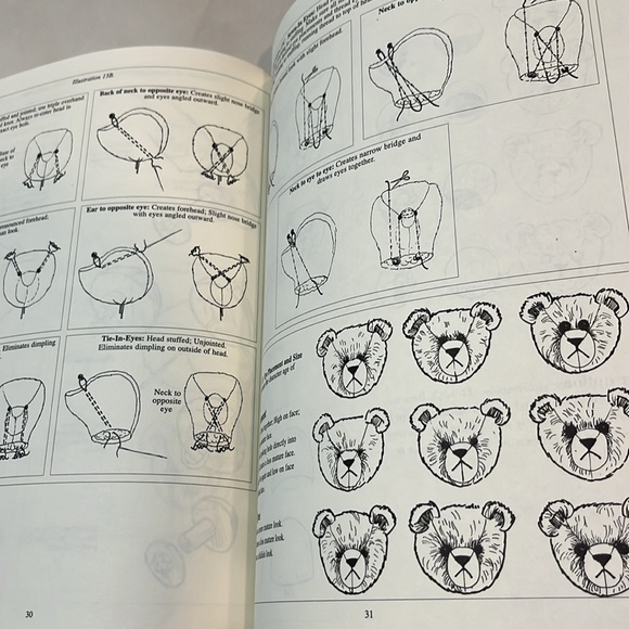 NEW 1998 Handbook for Making Teddy Bears Ultimate Linda Mullins Crafters BOOK - Picture 14 of 17